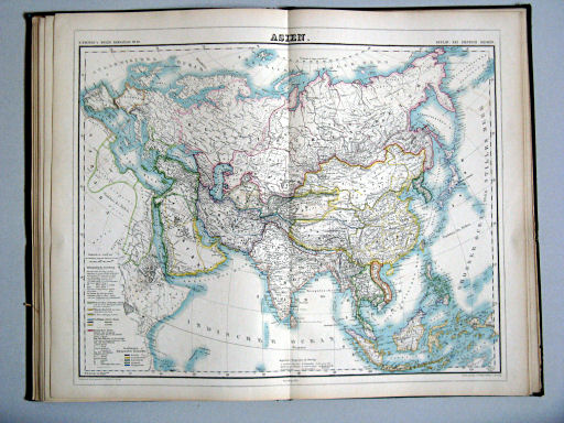 Auswahl aus Kiepert's Hand-Atlas, 1873
13. Asien (Nº 26)