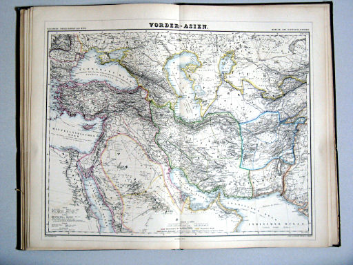 Auswahl aus Kiepert's Hand-Atlas, 1873
14. Vorder-Asien (Nº 28)