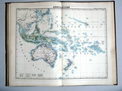 Auswahl aus Kiepert's Hand-Atlas, 1873
15. Australien (Nº 31)