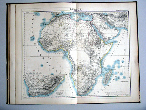 Auswahl aus Kiepert's Hand-Atlas, 1873
16. Africa (Nº 33)