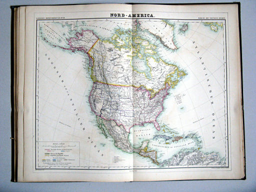 Auswahl aus Kiepert's Hand-Atlas, 1873
17. Nord-America (Nº 36)