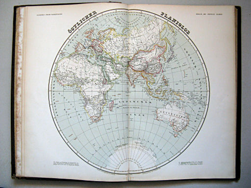 Kiepert's Hand-Atlas 1860
2. Östlicher Planiglob