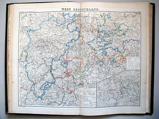 Kiepert's Hand-Atlas 1860
7. West Deutschland