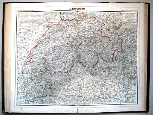 Kiepert's Hand-Atlas 1860
16. Schweiz