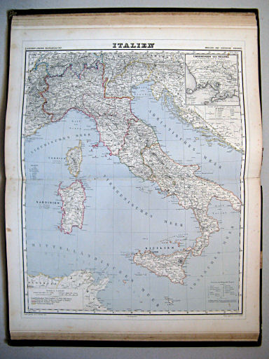 Kiepert's Hand-Atlas 1860
17. Italien