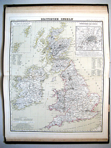 Kiepert's Hand-Atlas 1860
21. Britische Inseln