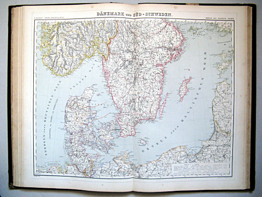 Kiepert's Hand-Atlas 1860
22. Dänemark und Süd-Schweden