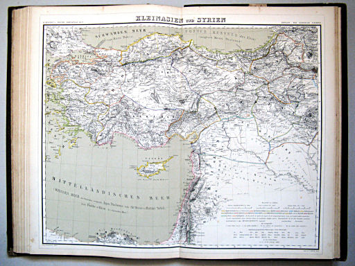 Kiepert's Hand-Atlas 1860
27. Kleinasien und Syrien