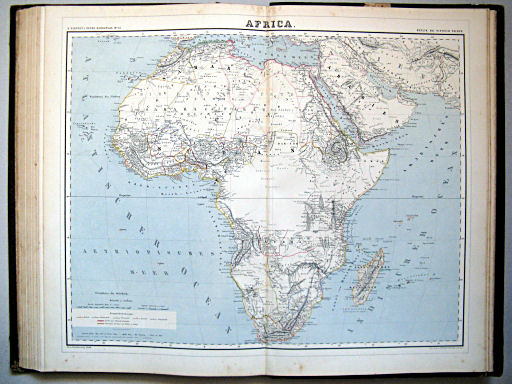 Kiepert's Hand-Atlas 1860
33. Africa