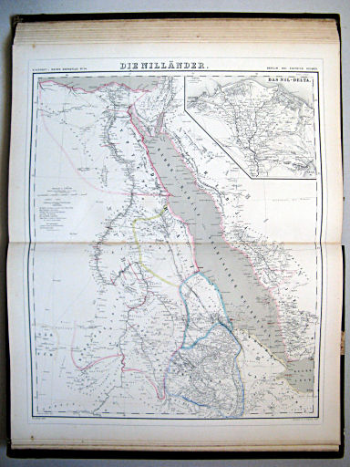 Kiepert's Hand-Atlas 1860
34. Die Nilländer
