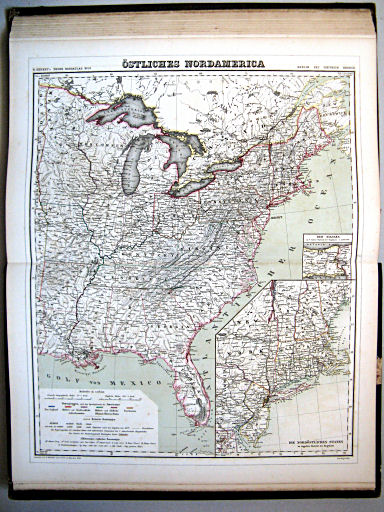 Kiepert's Hand-Atlas 1860
37. Östliches Nordamerica