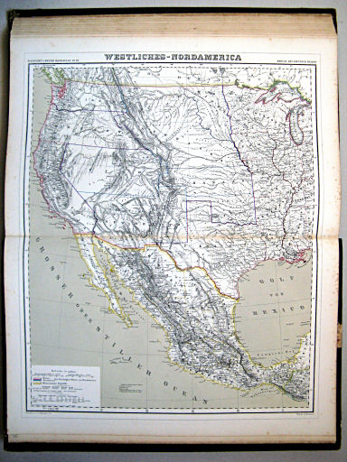 Kiepert's Hand-Atlas 1860
38. Westliches-Nordamerica