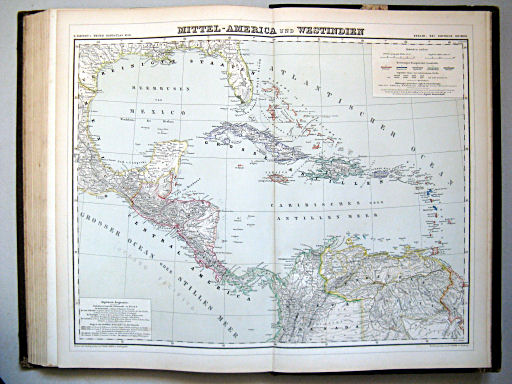 Kiepert's Hand-Atlas 1860
39. Mittel-America und Westindien