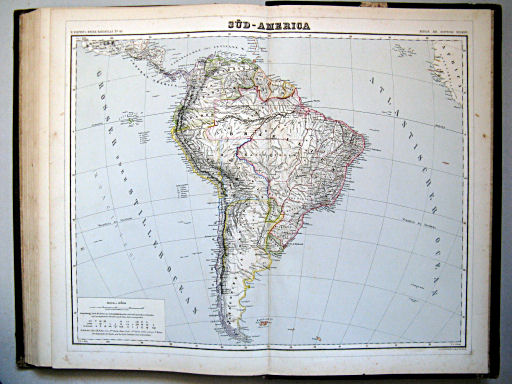 Kiepert's Hand-Atlas 1860
40. Süd-America