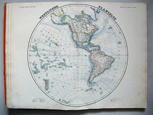 Kiepert's Hand-Atlas, 1871
3. Westlicher Planiglob
