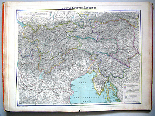 Kiepert's Hand-Atlas, 1871
15. Ost-Alpenländer
