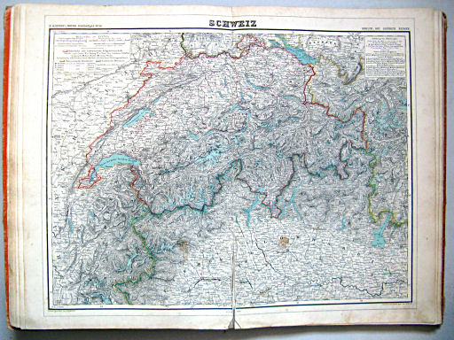 Kiepert's Hand-Atlas, 1871
16. Schweiz
