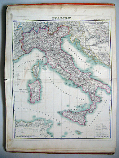 Kiepert's Hand-Atlas, 1871
17. Italien