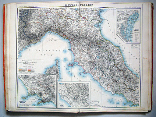 Kiepert's Hand-Atlas, 1871
17a. Mittel-Italien