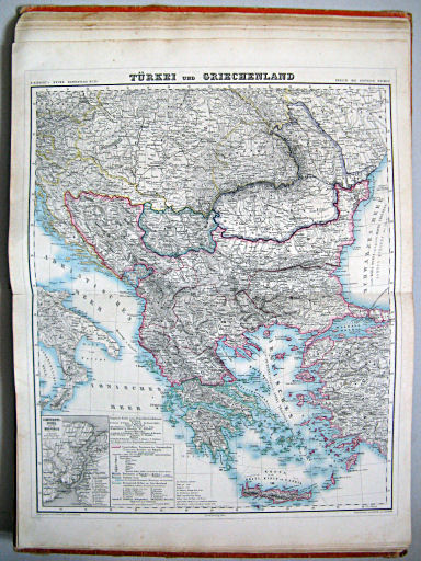Kiepert's Hand-Atlas, 1871
25. Türkei und Griechenland