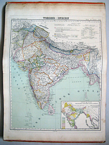 Kiepert's Hand-Atlas, 1871
29. Vorder-Indien
