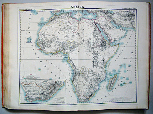 Kiepert's Hand-Atlas, 1871
33. Africa