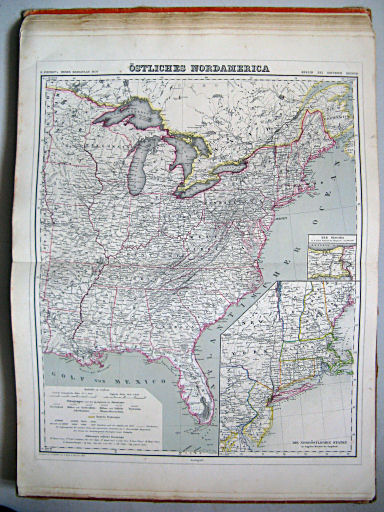 Kiepert's Hand-Atlas, 1871
37. Östliches Nordamerica