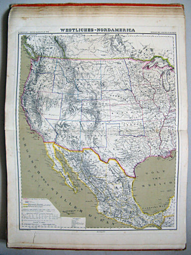 Kiepert's Hand-Atlas, 1871
38. Westliches-Nordamerica