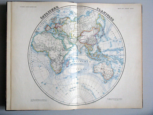 Kiepert's Hand-Atlas, 1877
2. Östlicher Planiglob
