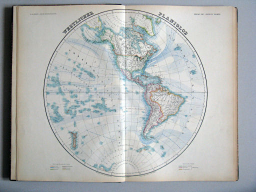Kiepert's Hand-Atlas, 1877
3. Westlicher Planiglob