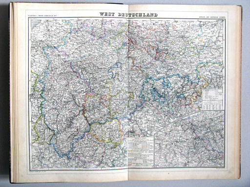 Kiepert's Hand-Atlas, 1877
7. West Deutschland