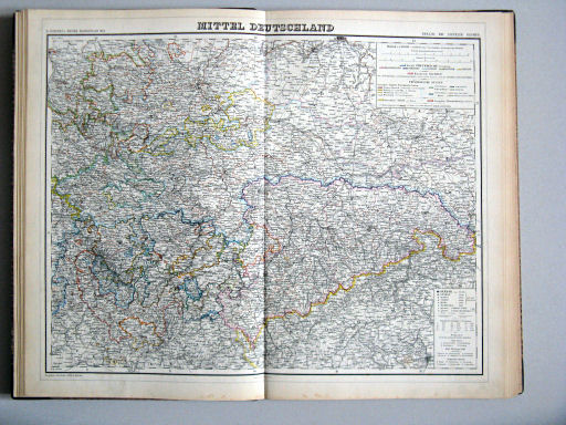 Kiepert's Hand-Atlas, 1877
9. Mittel Deutschland