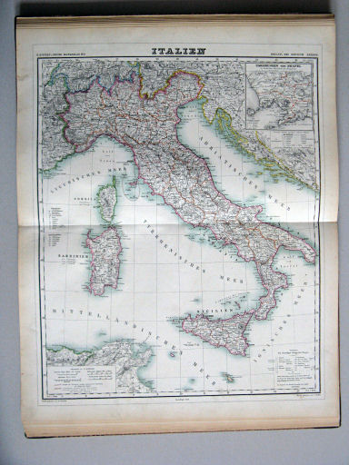Kiepert's Hand-Atlas, 1877
17. Italien