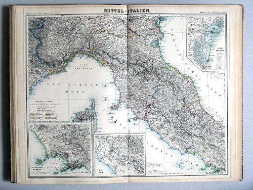 Kiepert's Hand-Atlas, 1877
17a. Mittel-Italien