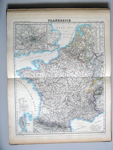 Kiepert's Hand-Atlas, 1877
19. Frankreich