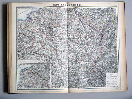 Kiepert's Hand-Atlas, 1877
Ost-Frankreich