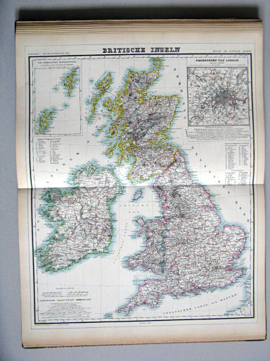 Kiepert's Hand-Atlas, 1877
21. Britische Inseln