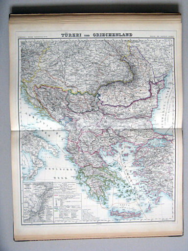 Kiepert's Hand-Atlas, 1877
25. Türkei und Griechenland