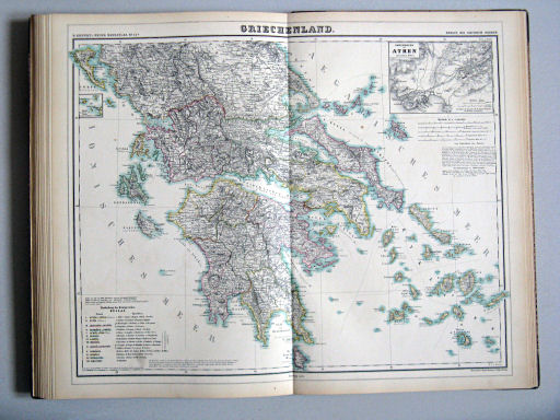 Kiepert's Hand-Atlas, 1877
25a. Griechenland