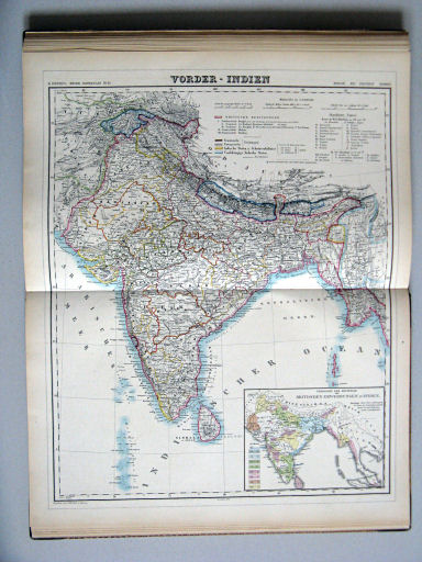 Kiepert's Hand-Atlas, 1877
29. Vorder-Indien