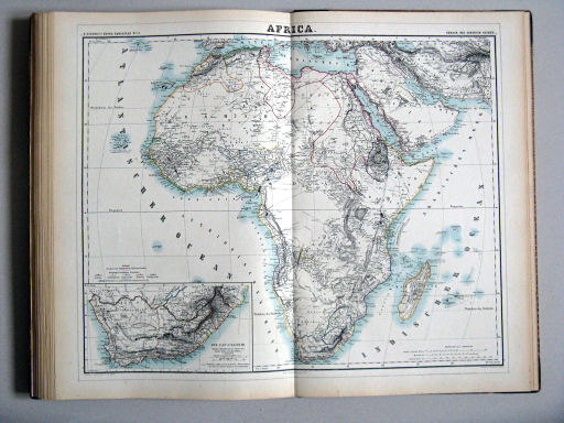 Kiepert's Hand-Atlas, 1877
33. Africa