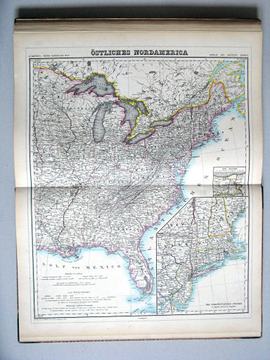 Kiepert's Hand-Atlas, 1877
37. Östliches Nordamerica