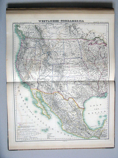 Kiepert's Hand-Atlas, 1877
38. Westliches-Nordamerica