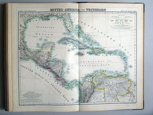 Kiepert's Hand-Atlas, 1877
39. Mittel-America und Westindien