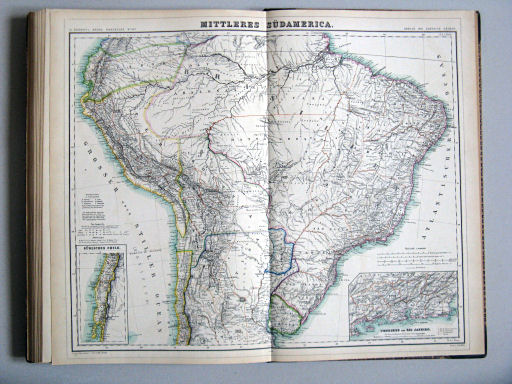Kiepert's Hand-Atlas, 1877
40a. Mittleres Südamerica