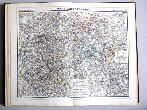 Kiepert's Hand-Atlas, 1889
7. West Deutschland