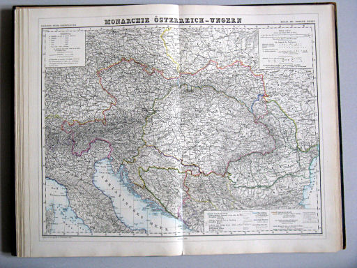 Kiepert's Hand-Atlas, 1889
12. Monarchie Österreich-Ungern