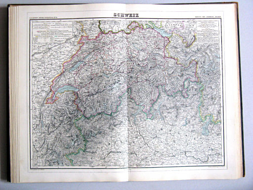 Kiepert's Hand-Atlas, 1889
16. Schweiz