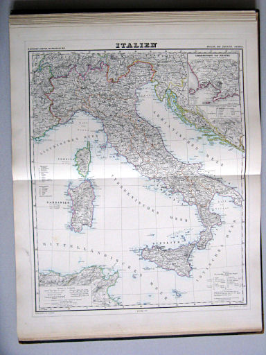 Kiepert's Hand-Atlas, 1889
17. Italien