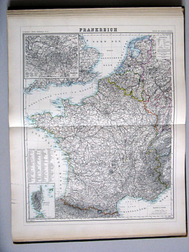 Kiepert's Hand-Atlas, 1889
19. Frankreich